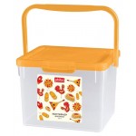 Контейнер для муки Phibo с декором, 5,3 л (kastd)