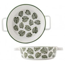 Противень керамический Листья зеленые, 485 мл (kastd) в магазинах Ашан