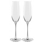 Набор бокалов для шампанского Wilmax Cristalline 260 мл х 2 шт (kastd)