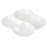 Менажница Nouvelle Home 4-х секционная Naturel, 19х19х2,5 см (kastd)