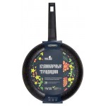 Сковорода Кулинарные Традиции Литая, 28 см (kastd)