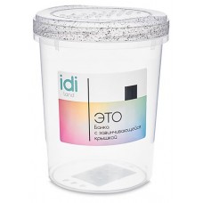 Банка Idiland Гранит с завинчивающейся крышкой, 1 л (kastd) в магазинах Ашан