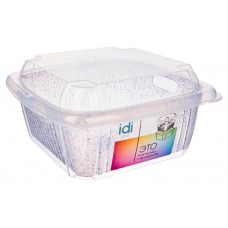 Контейнер Idiland Гранит квадратный с вкладышем и крышкой, 2,2 л (kastd) в магазинах Ашан