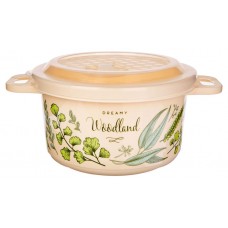 Емкость для СВЧ Бытпласт с декором, 0,9 л (kastd) в магазинах Ашан