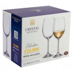 Бокал для вина Bohemia Colibri 450 мл, 6 шт (kastd)