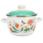 Кастрюля Actuel эмалированная Les fleurs, 2 л (kastd) Кастрюля Actuel эмалированная Les fleurs, 2 л (kastd)