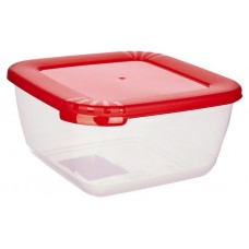 Контейнер для СВЧ Полимербыт Лайт квадратный, 0,46 л (kastd) в магазинах Ашан