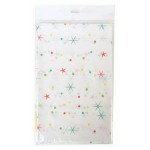 Скатерть одноразовая Фантазия полиэтилен, 110х140 см (kastd)