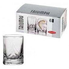 Набор стаканов Pasabahce Шаранте, 6х60 мл (kastd) в магазинах Ашан