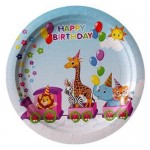 Набор одноразовых тарелок Vitto Зоопарк бумага 23 см, 6 шт (kastd) Набор одноразовых тарелок Vitto Зоопарк бумага 23 см, 6 шт (kastd)