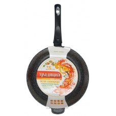 Сковорода Традиция Гранит с антипригарным покрытием, 28 см (kastd) в магазинах Ашан