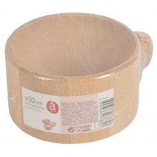 Ступка с пестиком Actuel деревянная, 10х10х7 см (kastd) в магазинах Ашан