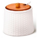 Сахарница Atmosphere Factura фарфоровая с ложкой, 350 мл (kastd) Сахарница Atmosphere Factura фарфоровая с ложкой, 350 мл (kastd)