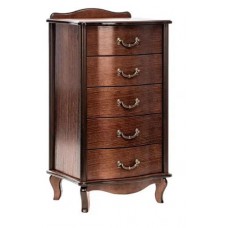 Комод 5 ящиков Джульетта орех коричневый (kastd) в магазинах Ашан