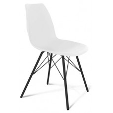 Стул SHT-ST29/S37 белый/черный, 46х48х84 см (kastd) в магазинах Ашан