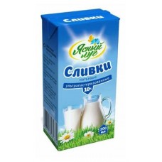 Сливки Ясный луг ультрапастеризованные 10% БЗМЖ, 200 мл (kastd) в магазинах Ашан