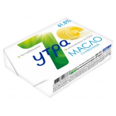 Масло сливочное 7 утра Бутербродное 61,5% бзмж БЗМЖ, 170 г (kastd) в магазинах Ашан