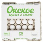 Яйца куриные Окское С0, 30 шт (kastd)