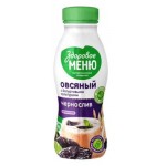 Йогурт питьевой Здоровое меню Овсяный Чернослив, 250 мл (kastd)