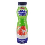 Йогурт питьевой Ehrmann Alpenland клубника 1,2% БЗМЖ, 290 мл (kastd)