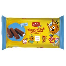 Творожные палочки Три Кота ваниль 16%, 6х30 г (kastd) в магазинах Ашан