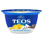 Йогурт Савушкин Греческий Teos манго чиа 2% БЗМЖ, 140 г (kastd)