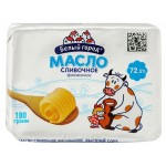 Масло сливочное Белый Город Крестьянское 72,5%, 180 г (kastd)