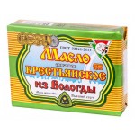 Масло сливочное Из Вологды Крестьянское 72,5%, 180 г (kastd)