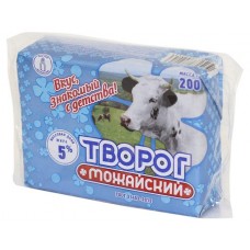 Творог Можайское 5% БЗМЖ, 200 г (kastd) в магазинах Ашан