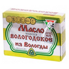 Масло сливочное Из Вологды Вологодское 82,5%, 180 г (kastd) в магазинах Ашан
