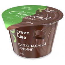 Пудинг соевый Green Idea Шоколадный c витаминами и кальцием, 120 г (kastd) в магазинах Ашан