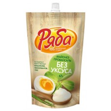 Майонез Ряба Провансаль без уксуса 67%, 330 мл (kastd) в магазинах Ашан