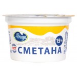 Сметана Авида 15% БЗМЖ, 200 г (kastd)