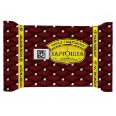 Масса творожная РостАгроЭкспорт сладкая картошка массовая доля жира 20% БЗМЖ, 100 г (kastd) в магазинах Ашан