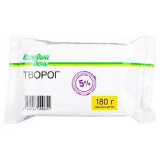 Творог Каждый день 5% БЗМЖ, 180 г (kastd) в магазинах Ашан