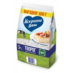 Творог рассыпчатый Искренне Ваш 5% БЗМЖ, 500 г (kastd)