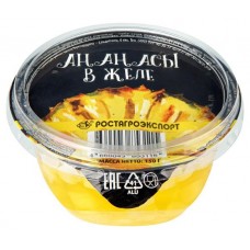 Желе плодово-ягодное РостАгроЭкспорт ананас, 150 г (kastd) в магазинах Ашан