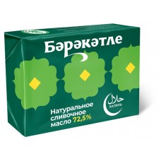 Масло сливочное Берекетле 72,5% БЗМЖ, фольга БЗМЖ, 180 г (kastd) в магазинах Ашан