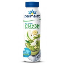 Смузи йогуртный Parmalat матча яблоко банан киви 1,2%, 280 мл (kastd) в магазинах Ашан