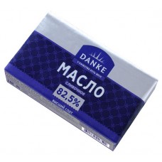 Масло сливочное Danke 82,5%, 180 г (kastd) в магазинах Ашан