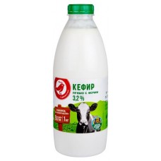 Кефир АШАН Красная птица 3,2 % БЗМЖ, 1 л (kastd) в магазинах Ашан