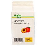 Йогурт питьевой Каждый день с абрикосом 1,5%, 450 г (kastd)