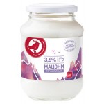 Продукт кисломолочный Мацони АШАН Красная птица БЗМЖ, 500 г (kastd)