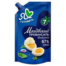 Майонез Я люблю готовить Московский провансаль 67%, 700 мл (kastd) в магазинах Ашан