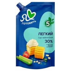 Соус майонезный Я люблю готовить Легкий 30%, 390 мл (kastd) в магазинах Ашан