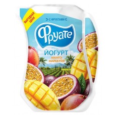 Йогурт питьевой Фруате манго маракуйя 1,5%, 950 г (kastd) в магазинах Ашан