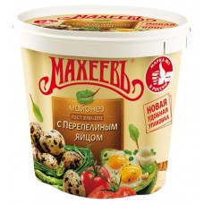 Майонез Махеевъ С перепелиным яйцом 50,5%, 800 г (kastd) в магазинах Ашан
