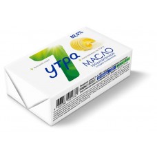 Масло сливочное 7 утра Традиционное 82,5%, 380 г (kastd) в магазинах Ашан