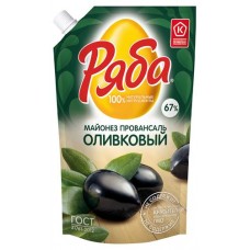 Майонез оливковый Ряба Провансаль 67%, 744 мл (kastd) в магазинах Ашан