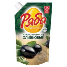 Майонез оливковый Ряба Провансаль 67%, 247 мл (kastd) в магазинах Ашан